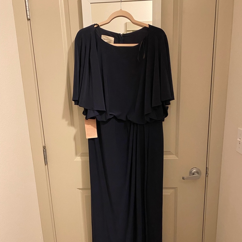 NWT BHLDN Lena dress in Navy